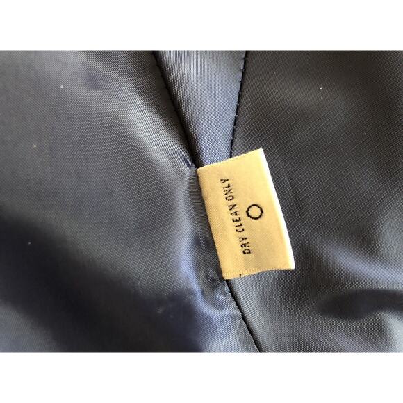 Nicole Miller Womens Black Solid Button Down Blazer Size 10 - Picture 2 of 10